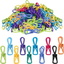 New Mini Bag Sealing Clip Kitchen Storage Food Snack Seal Sealing Bag Clips Portable Sealer Clamp Metal Tool Kitchen Accessories