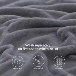 Gray Minimalist Solid Color Blanket Multi-Functional Flannel Blanket Cover Blanket Thickened Warm Minimalist Gray Blanket - Solid Color Multi-Functional Flannel Blanket Cover Blanket Thickened Warm Blanket - Ultra-Soft Comfortable Warm Lightweight M