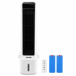 Portable Air Conditioners, 3 in 1 Evaporative Air Cooler, Swamp Cooler Fan with 4.5 gal Water Tank, Remote & Timer, 3 Speeds, Wide 60° Oscillation, Blows Cold Air for Home Office, Workshop and Garage