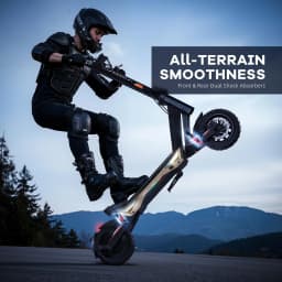 ONECNA T3PRO T3 Electric Scooter 32MPH,1500W 1000W Fast E-Scooter for Adults and Teens,10 Inch Off-Road Tires, Portable and Foldable Long Range Escooter Commuter RGB