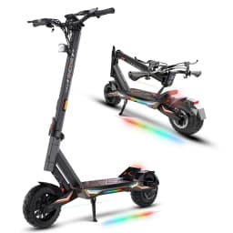 ONECNA T3PRO T3 Electric Scooter 32MPH,1500W 1000W Fast E-Scooter for Adults and Teens,10 Inch Off-Road Tires, Portable and Foldable Long Range Escooter Commuter RGB