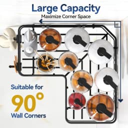 Corner Shower Caddy, 5-Pack Shower Organizer Corner with Soap Holder and 4 Removable Hooks, Rustproof Corner Shower Shelves, No Drilling Shower Shelf for Inside Shower, Random Color Properties to Choose