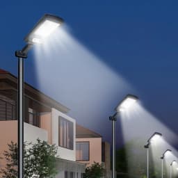 2Pcs New Solar Street Lights, Wall Lights, Post Lights, with White Light/Three-Level Adjustable Remote Control, Outdoor Street Lights with Smart Motion Sensor, Three Modes of White Light, Suitable for Outdoor Use, Garden Lighting, Landscape Door Sensor Lights