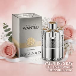 Azzaro Wanted Eau De Parfum, Energizing & Intense Men's Cologne, Woody Aromatic & Spicy Fragrance, Long Lasting Scent with Juniper Berries, Sage and Vetiver
