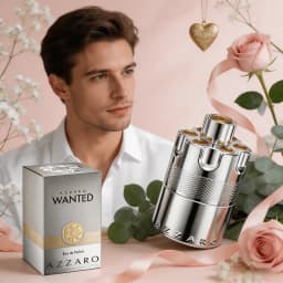 Azzaro Wanted Eau De Parfum, Energizing & Intense Men's Cologne, Woody Aromatic & Spicy Fragrance, Long Lasting Scent with Juniper Berries, Sage and Vetiver