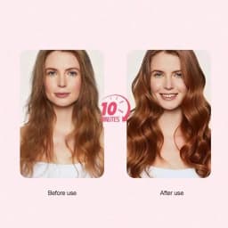 Hair Styling Tool: 2-In-1 Hot Air Brush For Straight/Curly Hair, Voluminous Looks & Perfect Bangs