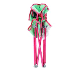 Kids Folding Camping Chair with Safety Lock Unicorn Design Portable Outdoor Seat for Children Beach Picnic Garden Party 125lbs Capacity