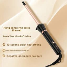 Curling Iron, Mini Air Bangs, Short Hair, Perm, Instant Noodles, Curling Iron, Small 9mm Small Roll Wool.