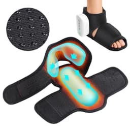 Wireless Air Pressure Ankle Massager,Electric Heating Foot Airbag Compression Massage,Ankle Joint Sole Kneading Muscle Relax