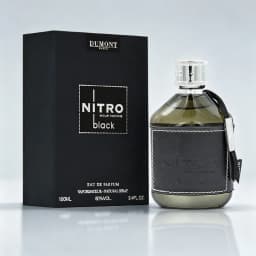 Long Lasting 80% Eau De Parfum Nitro Black Masculine Dark Woody Perfume Dumont Black Leather Bottle 100ml For Men Gift