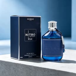 Long Lasting 80% Eau De Parfum Nitro Black Masculine Dark Woody Perfume Dumont Black Leather Bottle 100ml For Men Gift