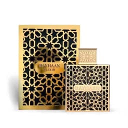 Rayhaan Gold Oriental Oud Eau de Parfum 100ml Unisex Perfume | Saffron Rose Vanilla Amber Woody Rich Long Lasting Middle Eastern Luxury Fragrance