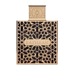 Rayhaan Gold Oriental Oud Eau de Parfum 100ml Unisex Perfume | Saffron Rose Vanilla Amber Woody Rich Long Lasting Middle Eastern Luxury Fragrance