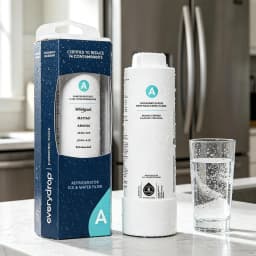 Replacement for EveryDrop EDRARXD1 Refrigerator Water Filter β Filter A β UL Certified Under NSF/ANSI 42, 53 & 401 to Reduce 74 Contaminants Including Lead, Pesticides & Pharmaceuticals β Genuine Replacement for Whirlpool, Maytag & KitchenAid β 200 Gal