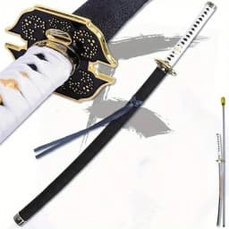 Devil May Cry 104cm 40in Light Grey Glow Plastic LED Light Up Glow Katana Sword Sabre Blade Safe Cosplay Display Photo Prop