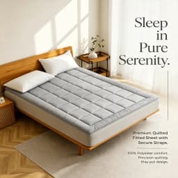 360gsm Thin Mattress Protector Pad for Twin Full Queen King - Breathable Waterproof Dustproof Bedding Protector