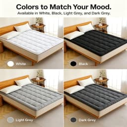360gsm Thin Mattress Protector Pad for Twin Full Queen King - Breathable Waterproof Dustproof Bedding Protector
