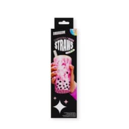 12ct Compostable Boba Straws, Disposable Wide Drinking Straws