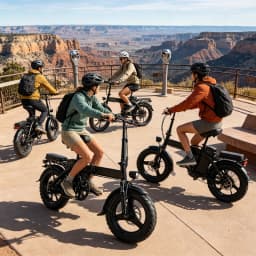 14 Inch 500W Ebike with Ergonomic Adjustable Seat, UL2849 Safety Certified, Front Brake, Factory Original, US Warehouse Shipping