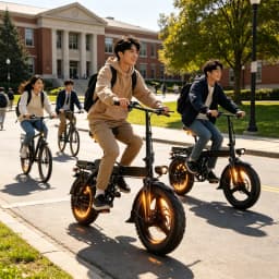 14 Inch 500W Ebike with Ergonomic Adjustable Seat, UL2849 Safety Certified, Front Brake, Factory Original, US Warehouse Shipping