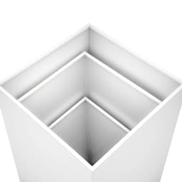 3PCS Flower Display Rack, Square Metal Pedestal Stands for Parties, Dessert Table Cube Display Pillars for Birthday Wedding