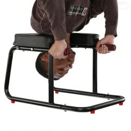 Yoga Headstand Bench Loading 550Lbs Handstand Trainer Bench with Anti-Slip Mat Metal Frame & PU Pads for Workout Fitness and Gym