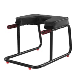 Yoga Headstand Bench Loading 550Lbs Handstand Trainer Bench with Anti-Slip Mat Metal Frame & PU Pads for Workout Fitness and Gym