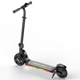 C10 Kids Electric Scooter with LED Display, 250W Motor 10 MPH Max Speed 6 Miles Range, 3 Adjustable Heights, 6.5" Solid Tires Foldable Electric Scooter for Boys Girls Ages 6-12