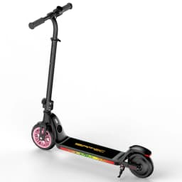 C10 Kids Electric Scooter with LED Display, 250W Motor 10 MPH Max Speed 6 Miles Range, 3 Adjustable Heights, 6.5" Solid Tires Foldable Electric Scooter for Boys Girls Ages 6-12