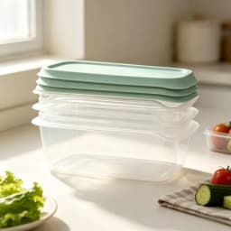 Rectangle Food Storage Containers - 32oz, 3ct