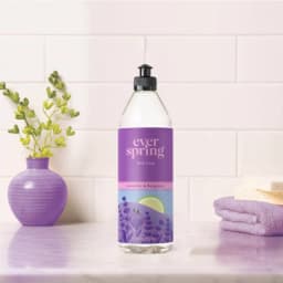 Lavender & Bergamot Liquid Dish Soap - 18 fl oz - Cleaner, Paraben-Free, Phthalate-Free, Animal By-Product-Free