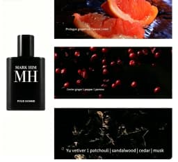 3Pcs Pour Homme Perfume Gift Set For Men Woody Aquatic Fresh Fragrance Long Lasting EDP Cologne For Daily Office Dating Business Wedding Birthday Holiday Gift