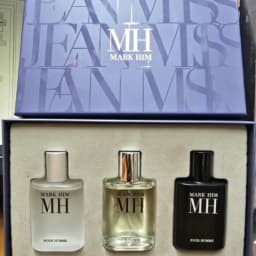3Pcs Pour Homme Perfume Gift Set For Men Woody Aquatic Fresh Fragrance Long Lasting EDP Cologne For Daily Office Dating Business Wedding Birthday Holiday Gift