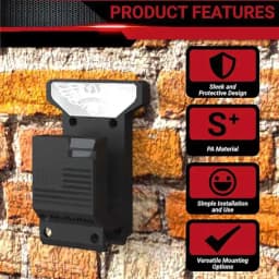 AR15 Mag Wall Mount Rifle Storage Holder, 360° Install Aluminum Tactical Gun Rack Fit M4 M16 AR10 AR12 Heavy Duty 300LB Support