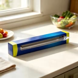 225 sq ft Quick Cut Plastic Wrap, BPA-Free Microwave Safe Food Wrap