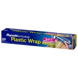 225 sq ft Quick Cut Plastic Wrap, BPA-Free Microwave Safe Food Wrap