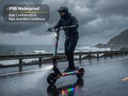 ONECNA T4/T3/T2 Adult Electric Scooter/3500W/1200W/1000W, Father's Day Gift, Single Motor with 50 Miles Range Battery, Up to 40 MPH Top Speed E-Scooter, Foldable Convenient Commuting Scooter for Adults RGB