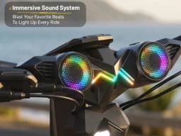 ONECNA T4/T3/T2 Adult Electric Scooter/3500W/1200W/1000W, Father's Day Gift, Single Motor with 50 Miles Range Battery, Up to 40 MPH Top Speed E-Scooter, Foldable Convenient Commuting Scooter for Adults RGB