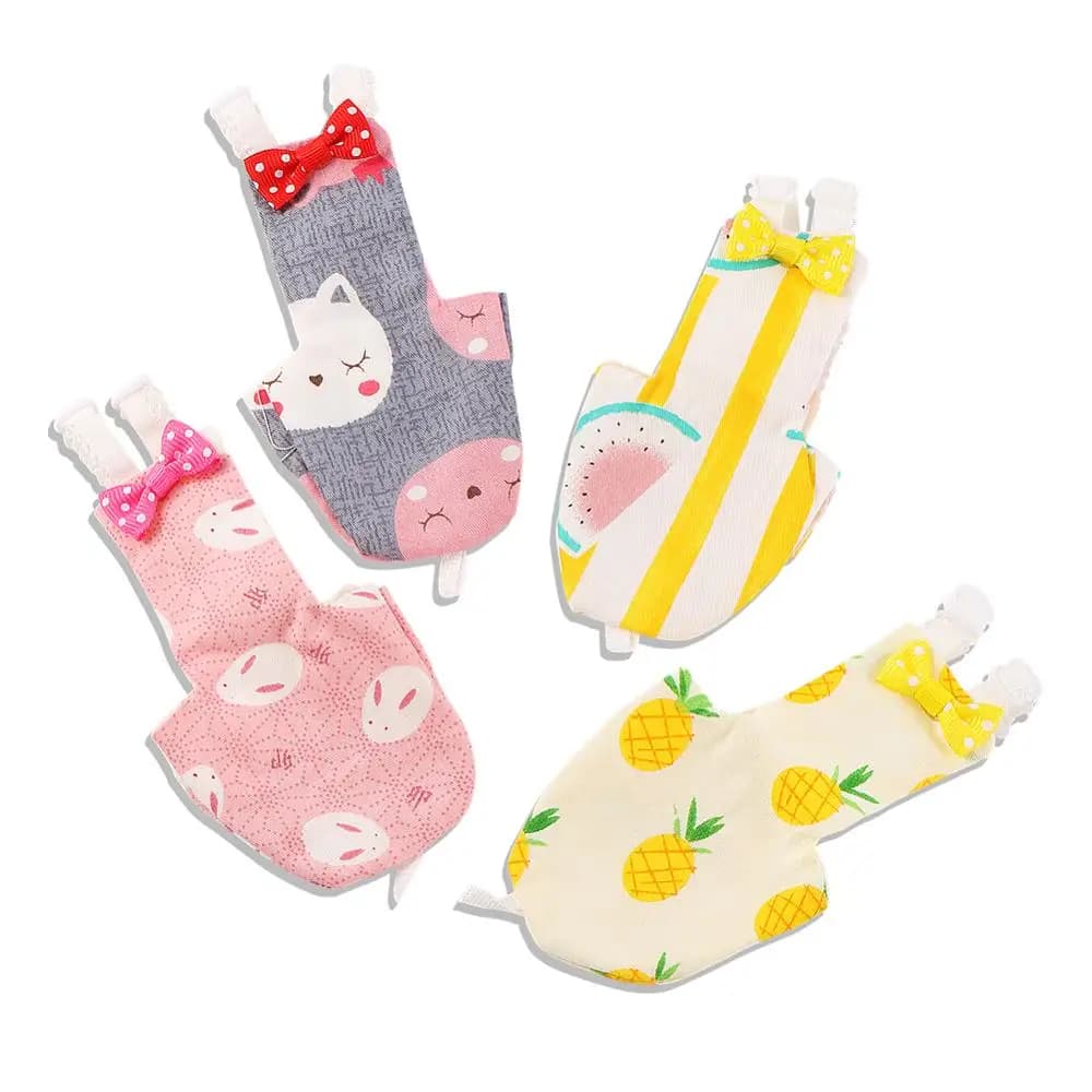 Bird Parrot Diaper Cockatiel Pigeons Flight Suit Clothes Medium Large Pet Birds Clothes Diapers Pet Birds Feces Pocket 1 Pc