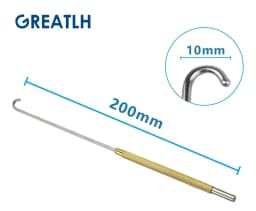 200mm Long Uterine Hook Animal Ovariectomy Spay Snook Dogs Cats Veterinary Pet Orthopedic Instruments 1pcs pet