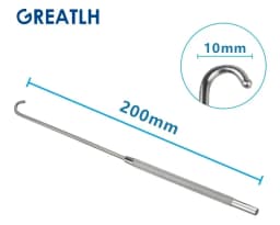 200mm Long Uterine Hook Animal Ovariectomy Spay Snook Dogs Cats Veterinary Pet Orthopedic Instruments 1pcs pet