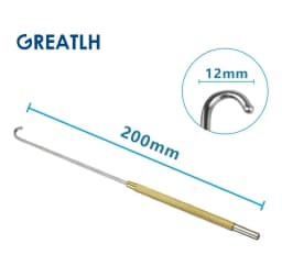 200mm Long Uterine Hook Animal Ovariectomy Spay Snook Dogs Cats Veterinary Pet Orthopedic Instruments 1pcs pet