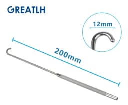 200mm Long Uterine Hook Animal Ovariectomy Spay Snook Dogs Cats Veterinary Pet Orthopedic Instruments 1pcs pet