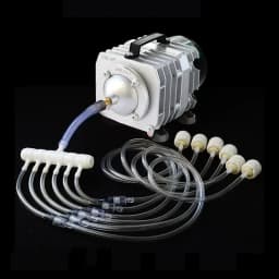 Hailea ACO-208 ACO-308 ACO-318 Electromagnetic Air Compressor Portable Koi Fish Tank Bubble Aquarium Air Pump Pond Aerator