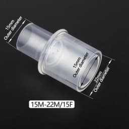 Breathing Circuit Corrugated Tube L Y Shape Connector Straight Connection Adapter Respiratory Anesthesia Tube Connector