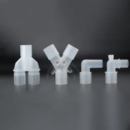 Breathing Circuit Corrugated Tube L Y Shape Connector Straight Connection Adapter Respiratory Anesthesia Tube Connector