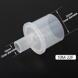 Breathing Circuit Corrugated Tube L Y Shape Connector Straight Connection Adapter Respiratory Anesthesia Tube Connector