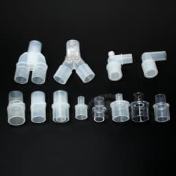 Breathing Circuit Corrugated Tube L Y Shape Connector Straight Connection Adapter Respiratory Anesthesia Tube Connector