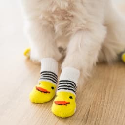 4Pcs/set Cute Pet Fashion Pet Socks Anti Slip Skid Bottom Lovely Puppy Dogs Pet Knits Socks for Cats Dog Toy Supplies