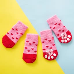 4Pcs/set Cute Pet Fashion Pet Socks Anti Slip Skid Bottom Lovely Puppy Dogs Pet Knits Socks for Cats Dog Toy Supplies